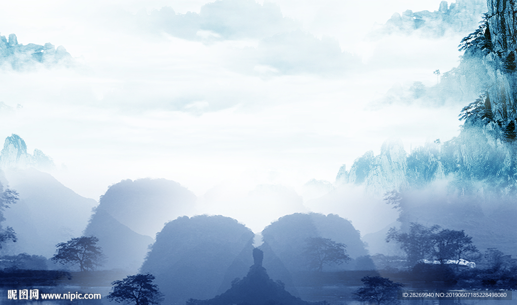 新中式山水