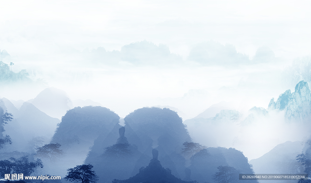 新中式山