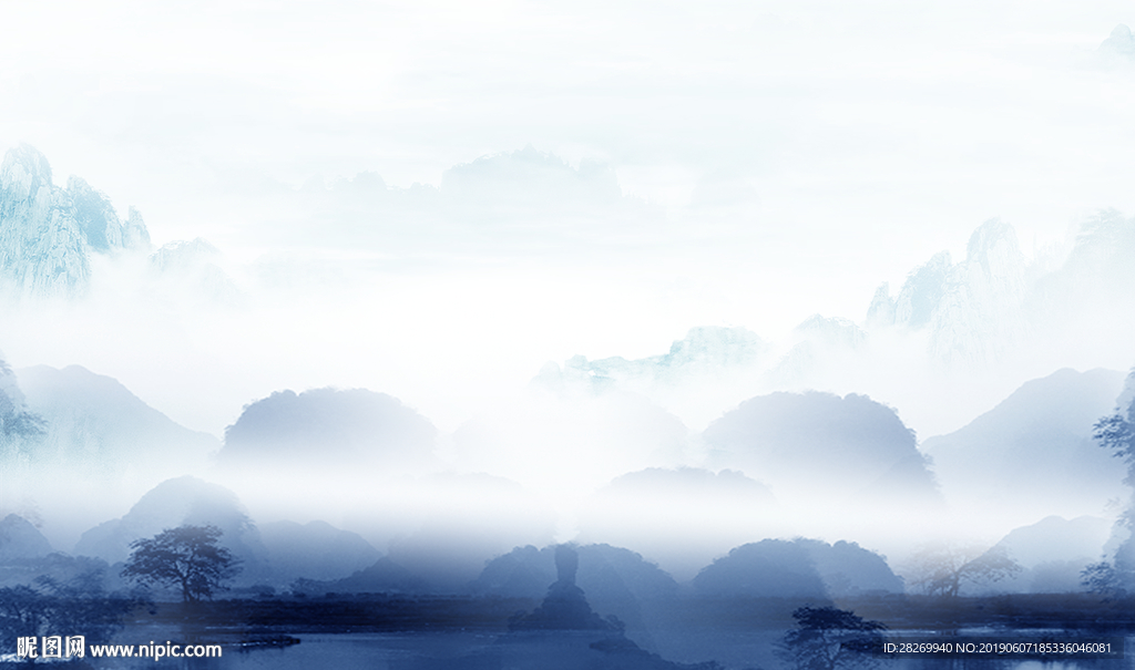 新中式山水