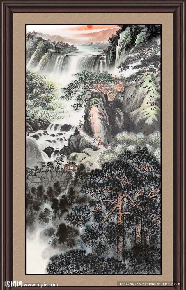 国画山水