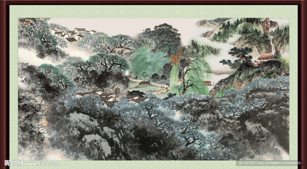 国画山水