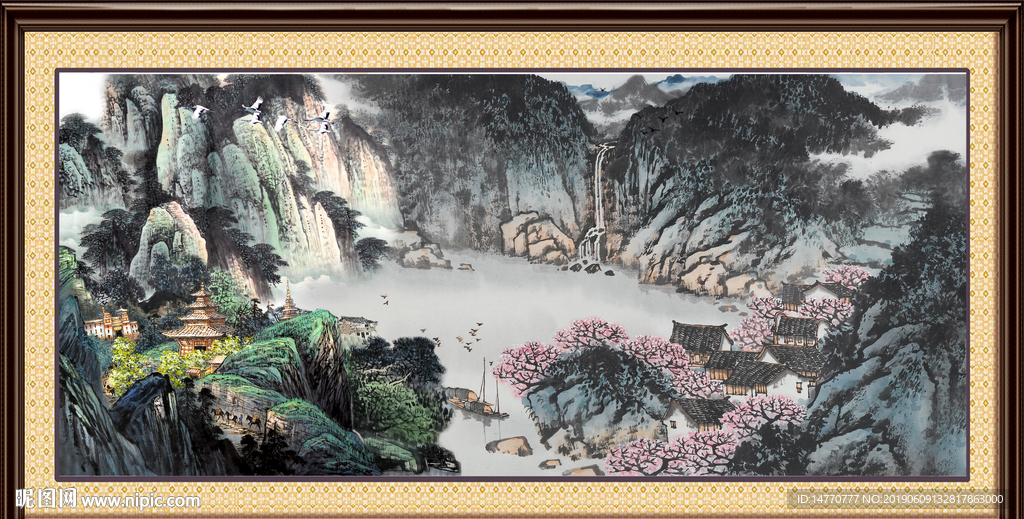 国画山水