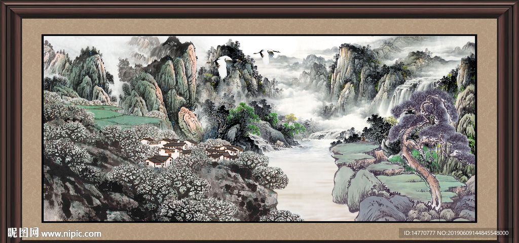 国画山水
