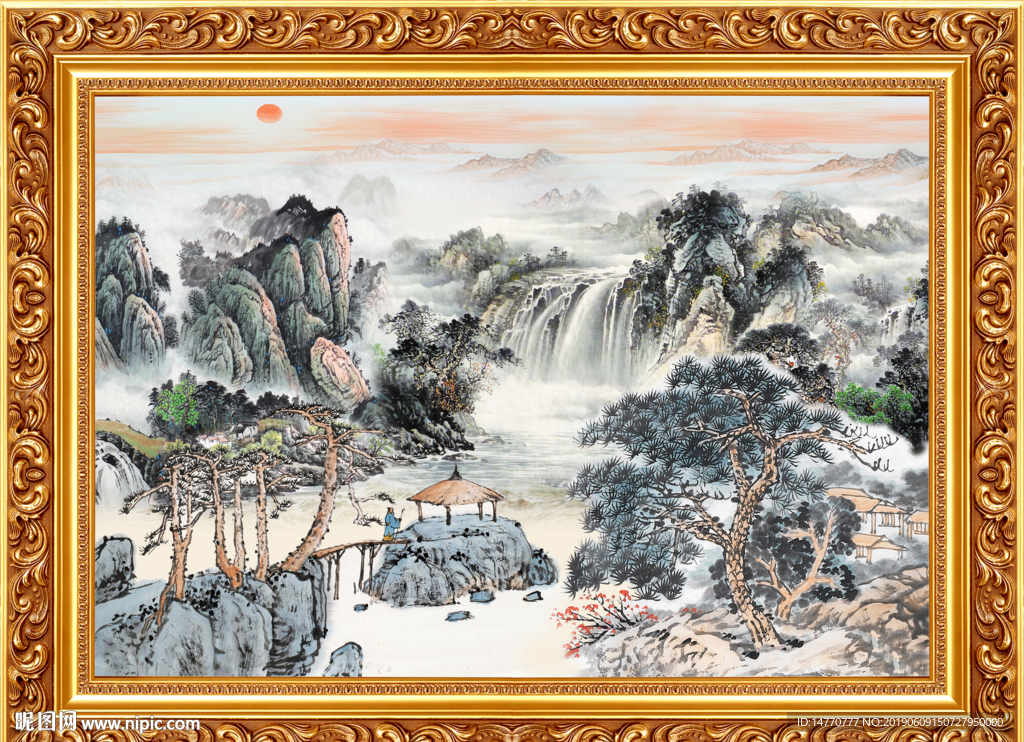 国画风景