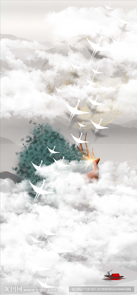 山水装饰画