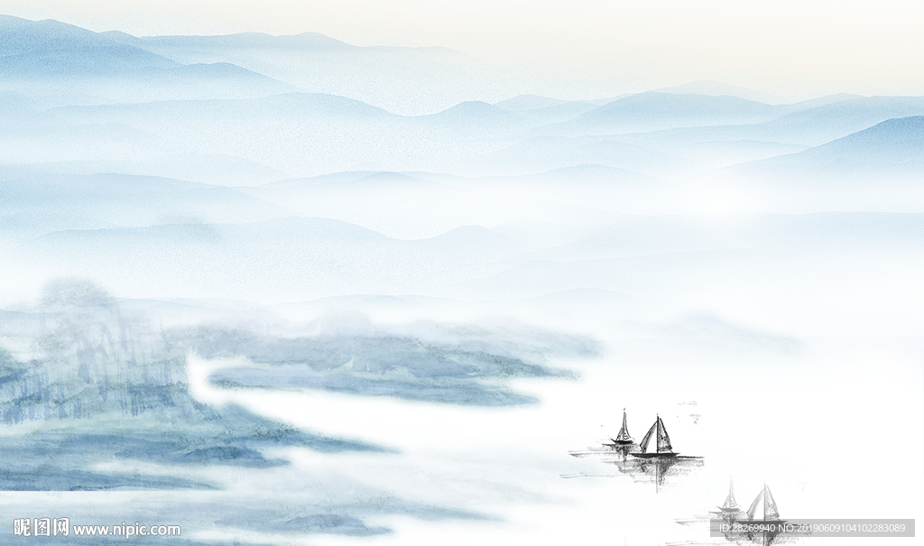 新中式山水