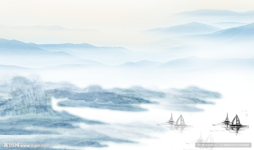 新中式山水