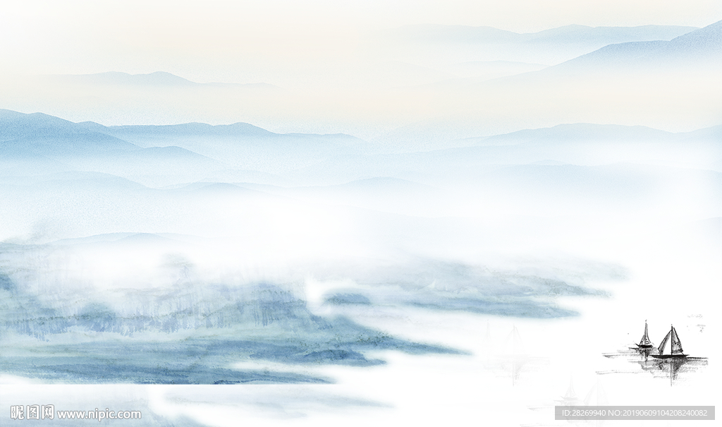 新中式山水