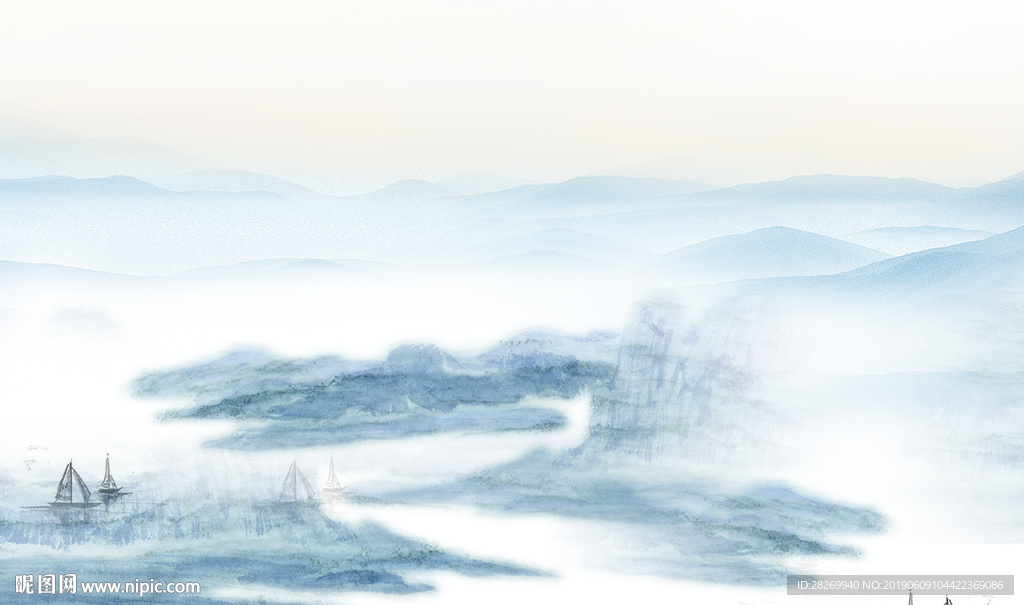 新中式山水