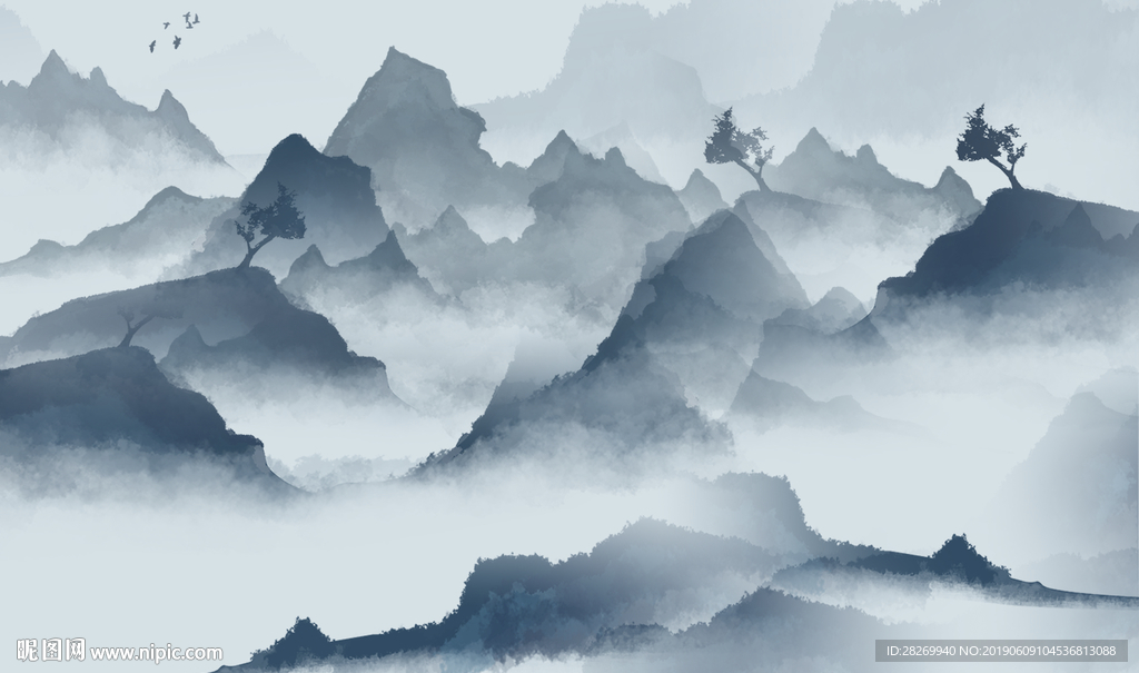 新中式山水