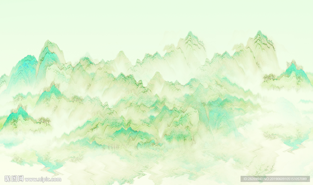 新中式山水