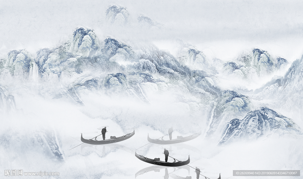新中式背景