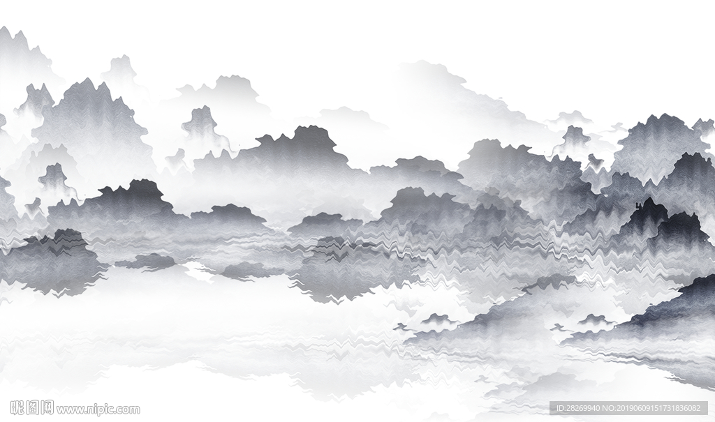 中式水墨山水