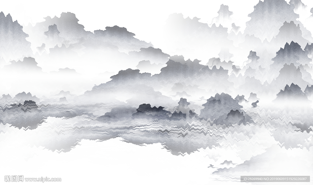 中式水墨山水