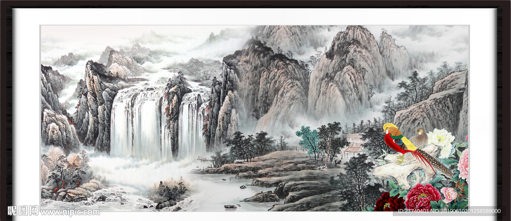 国画山水