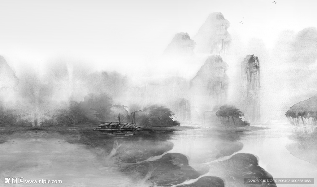 新中式山水