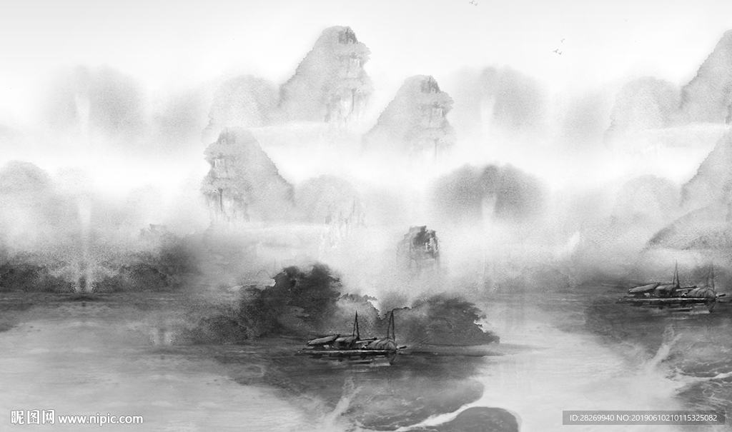新中式山水