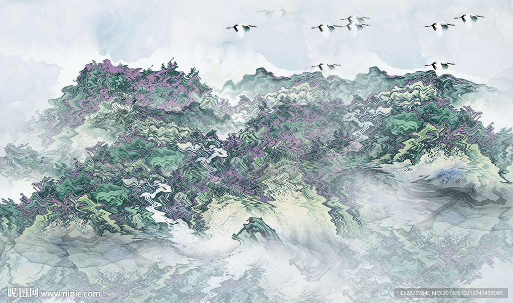 新中式山水