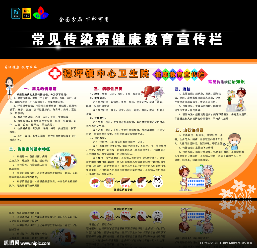 常见病健康知识宣传栏