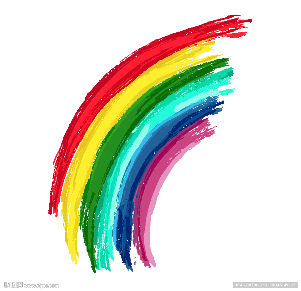 彩虹矢量图