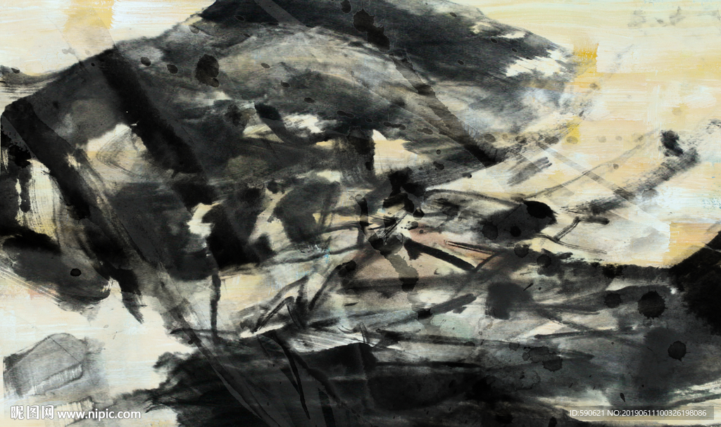 抽象油画