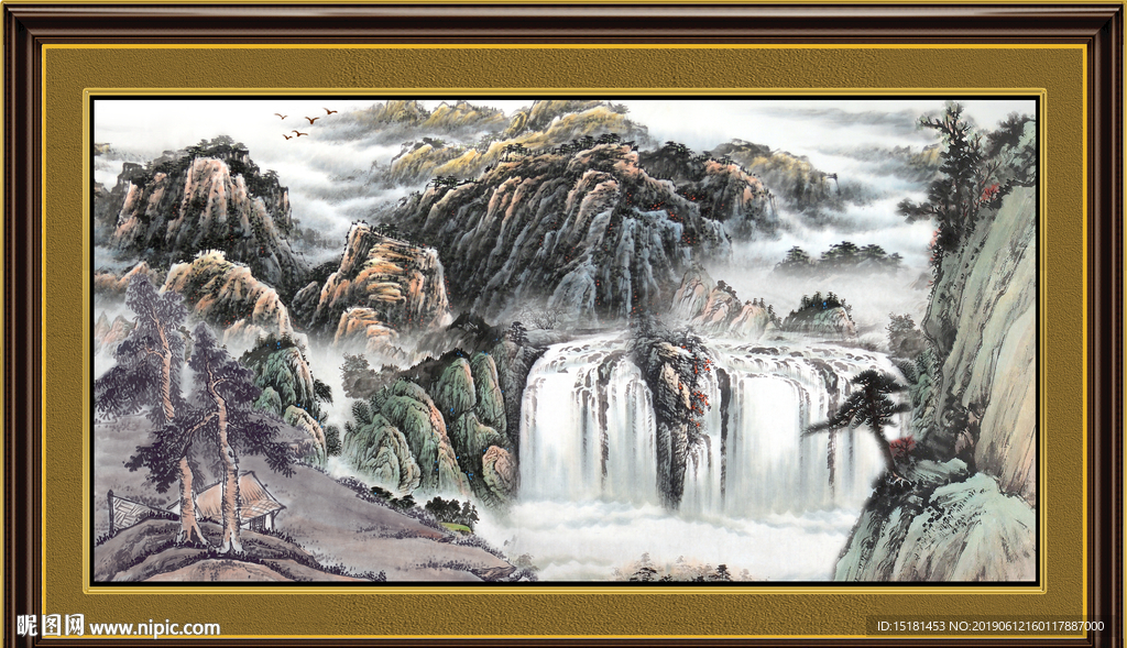 山水风景图