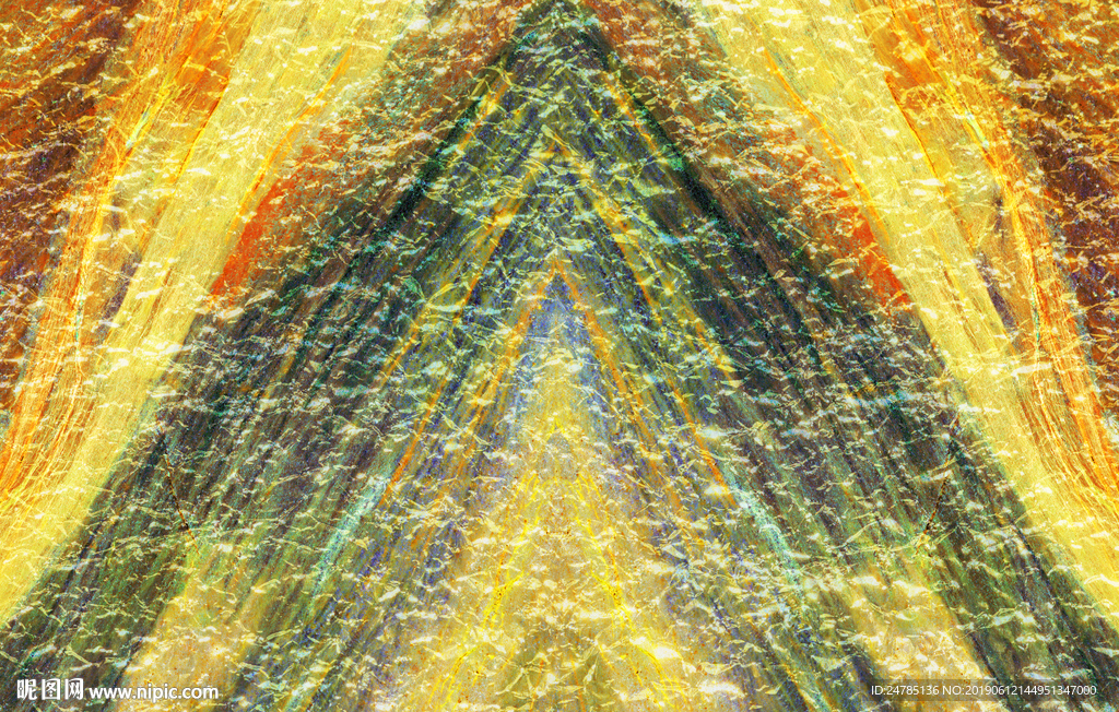 镶金裂纹大理石