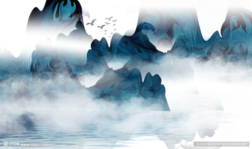 新中式山水