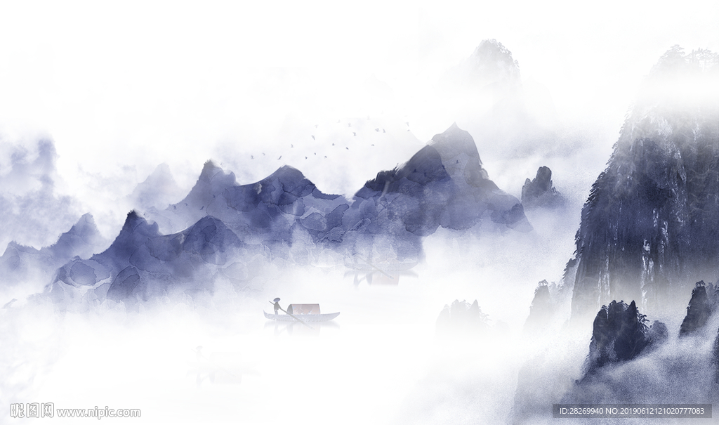 新中式背景墙