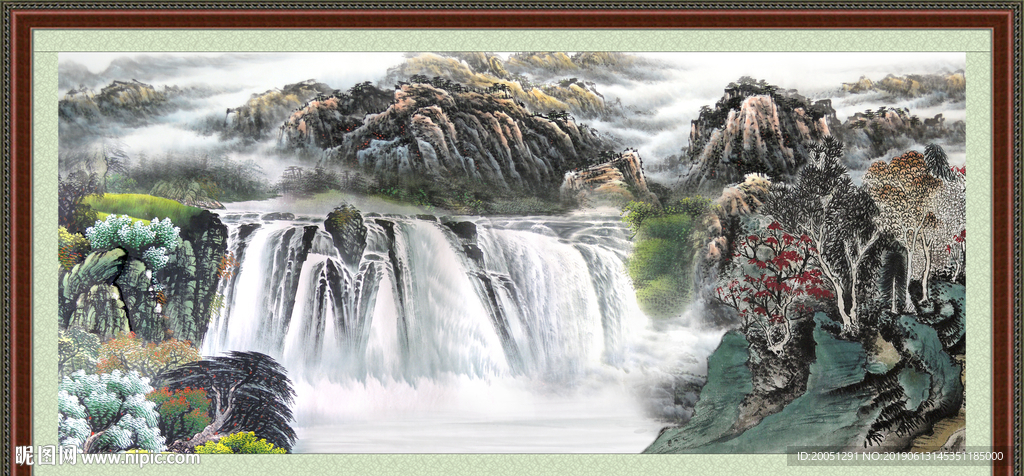 山水风景图