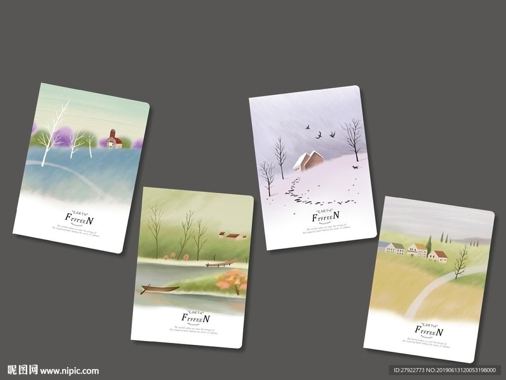 本子封面 本子设计 封面设计