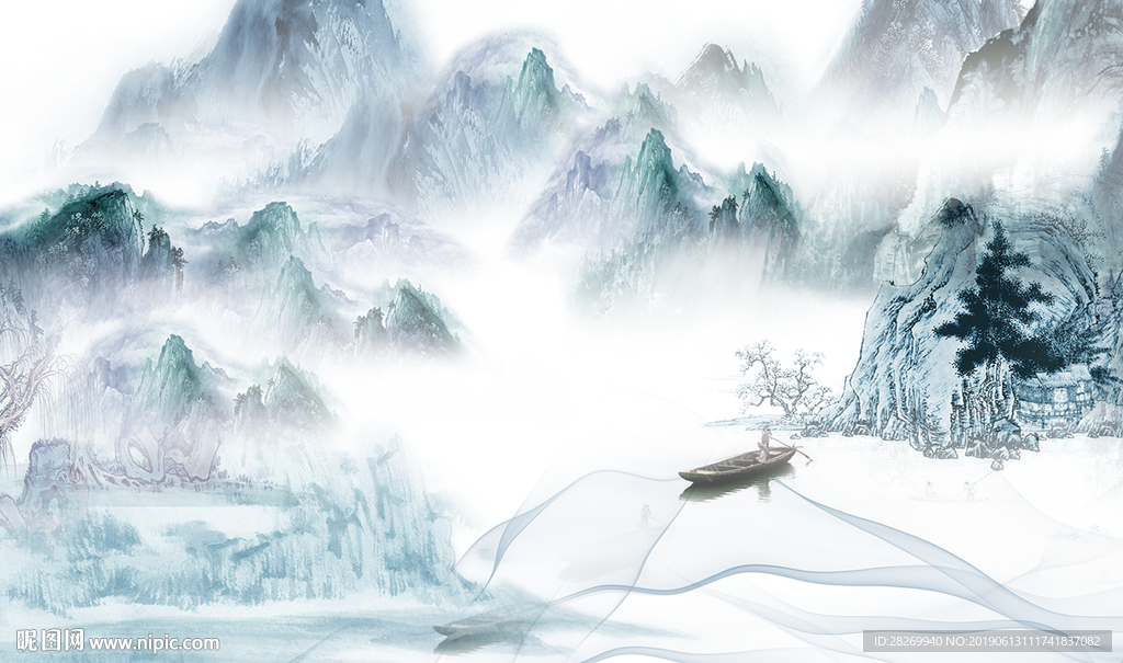 水墨山水