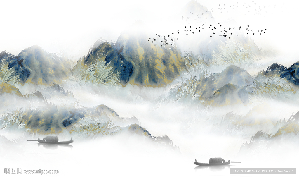 新中式山水