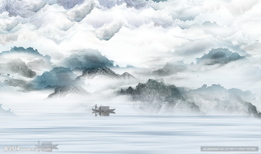 新中式山水