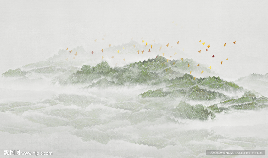 新中式山水