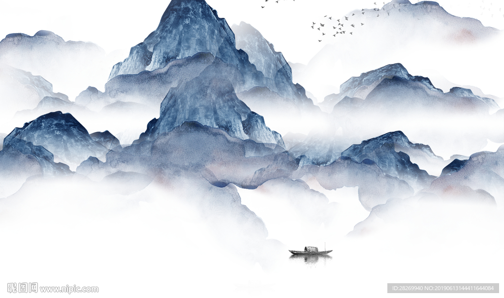 新中式山水