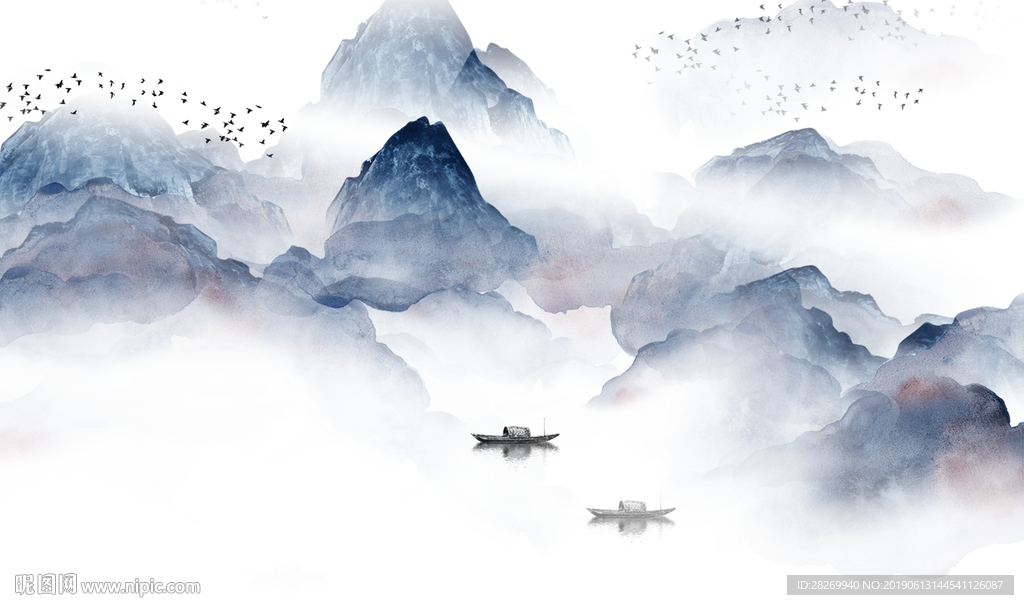 新中式山水