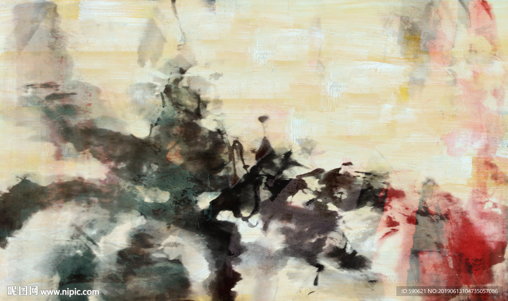 抽象油画