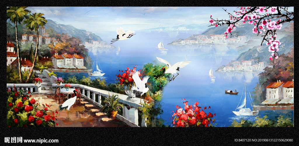 风景油画