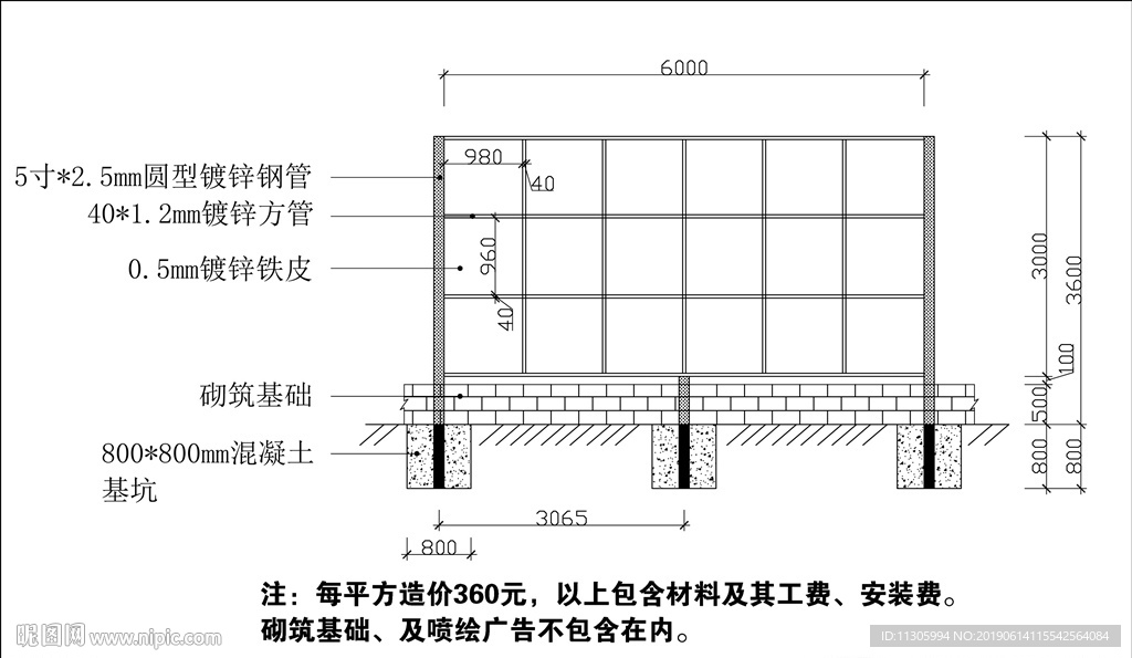 广告围栏