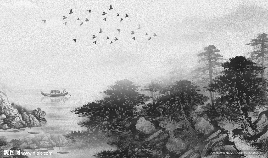 水墨山水