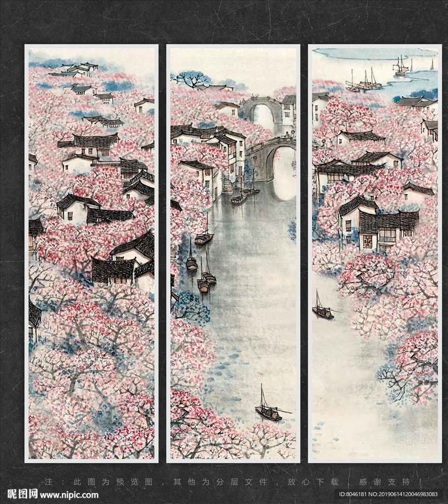 中国风背景墙
