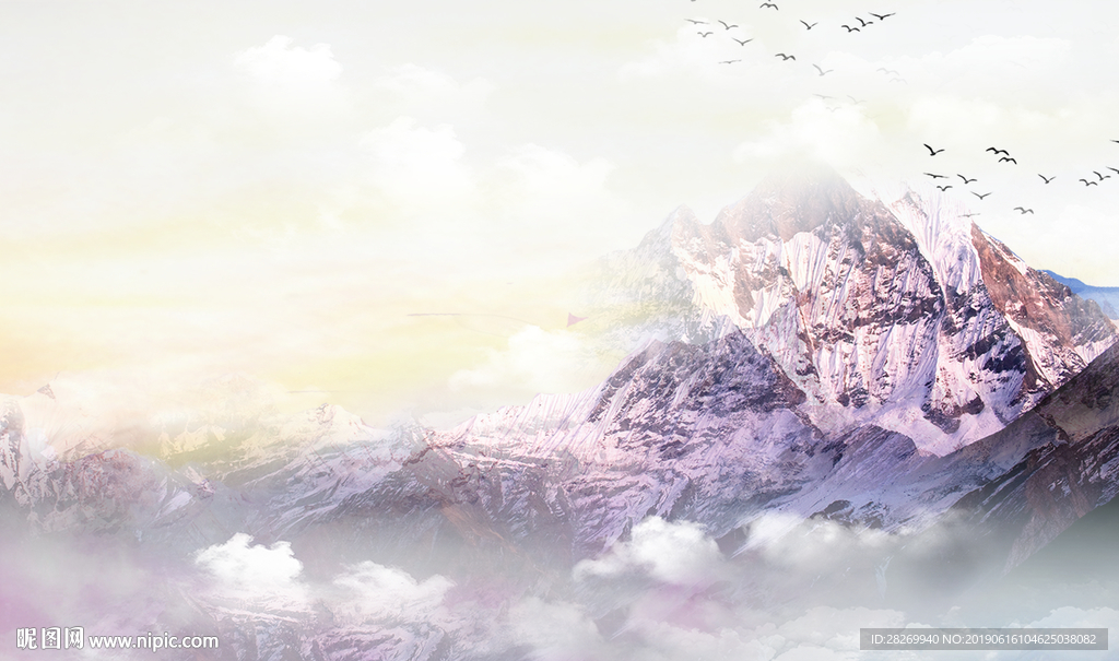 水墨山水画