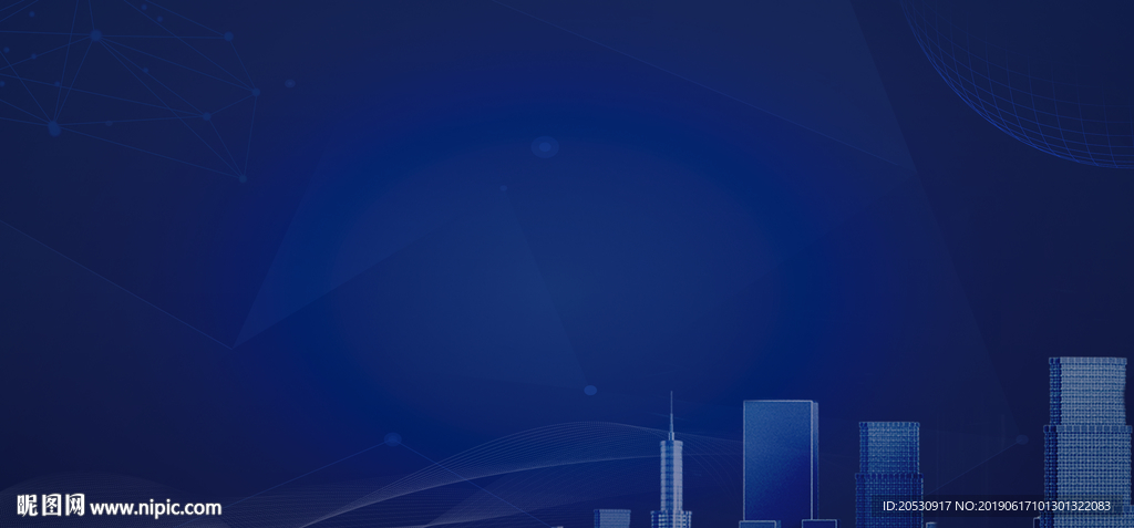原创房产科技背景图