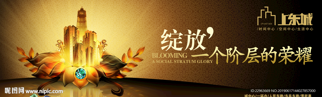 绽放