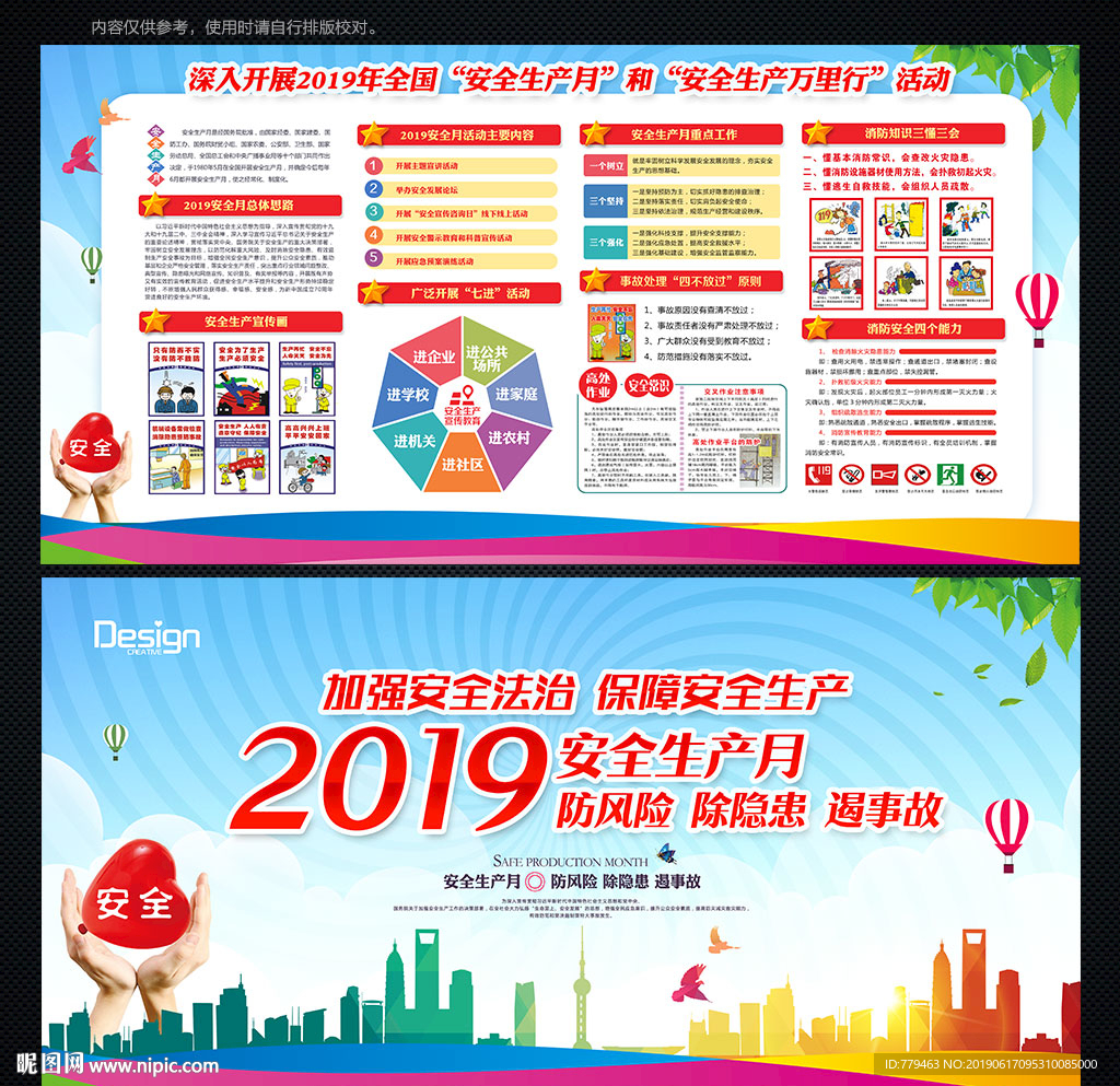 安全生产展板