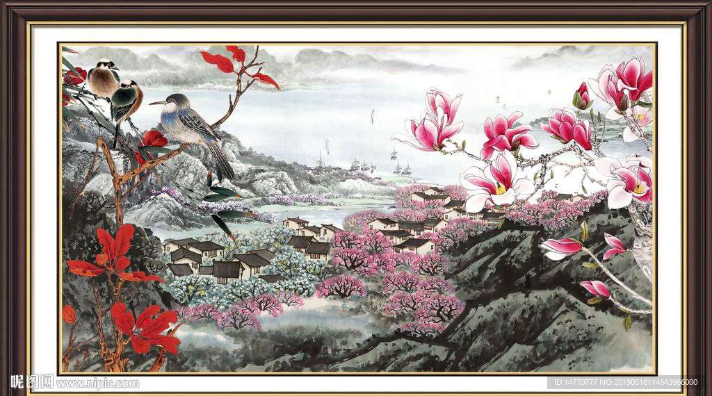 国画山水