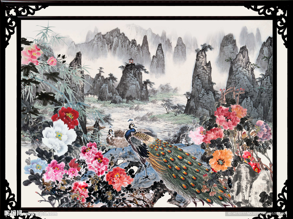 孔雀图