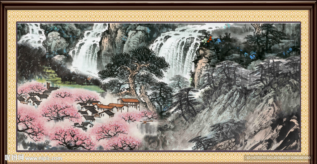 国画山水