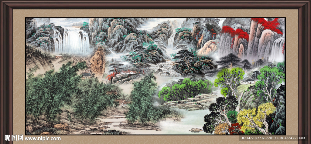 国画山水